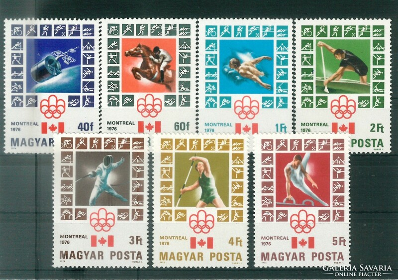 1976 Olympic medalists-Montréal row** 3116-22