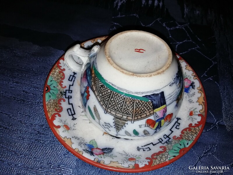 Antique villeroy & boch timor teacup with base