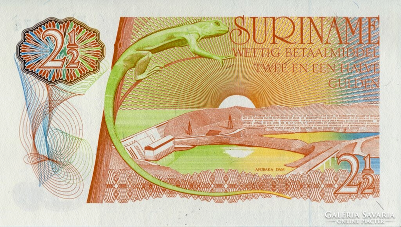 Suriname 2½ Gulden 1978 UNC