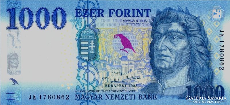 1000 forint 2023 UNC