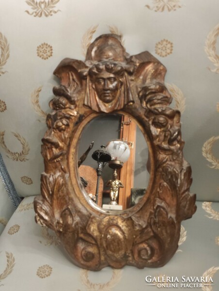 Old small mirror