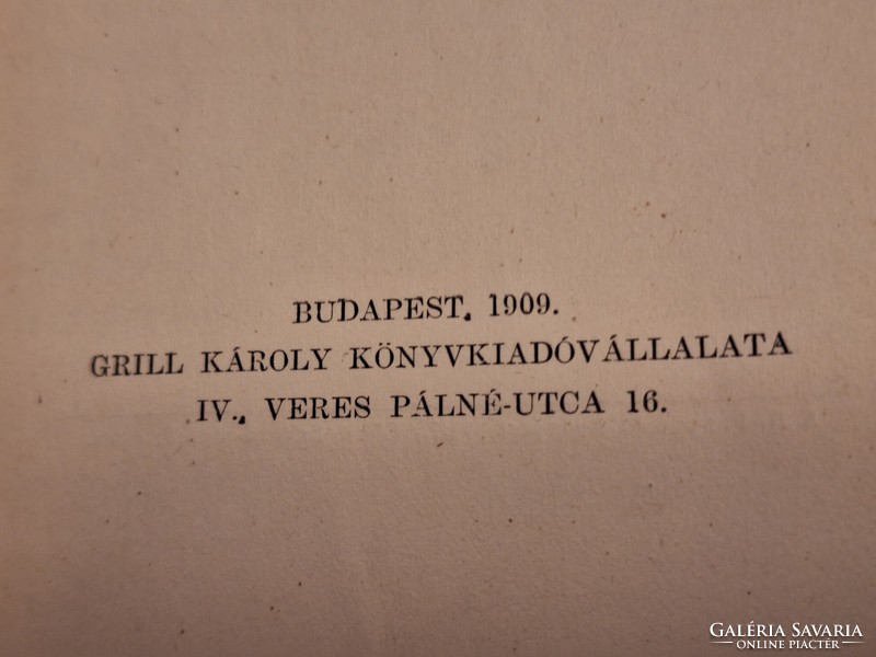 1909-GRILL KÁROLY KÖNYVKIADÓ VÁLLALATA-IGNOTUS: FELJEGYZÉSEK-MAGYAR IRÓK ARANY KÖNYVTÁRA 28--GYŰJTŐI