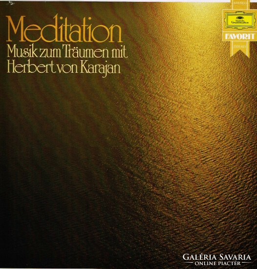 Herbert von Karajan - Meditation • Musik Zum Träumen Mit Herbert Von Karajan (LP, Comp)