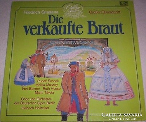Smetana,McDaniel,Ahlin,Muszely,Talvela,Hesse,Schock,-Die Verkaufte Braut(Großer Querschnitt)(LP)