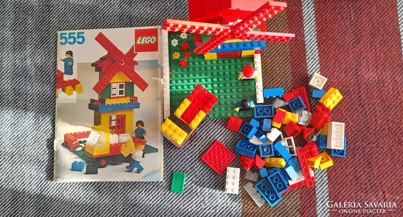 Retro lego basic 555 building set - 1981 -