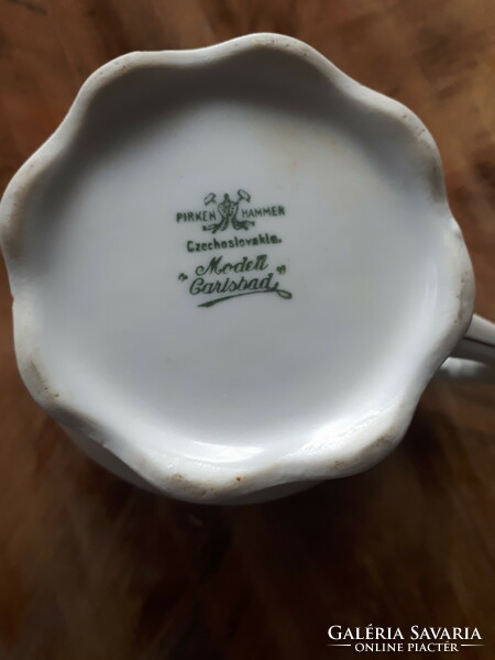 Antique pirkenhammer porcelain milk jug