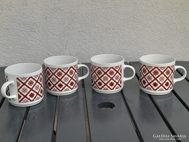 Lowland cocoa mugs with a rare design