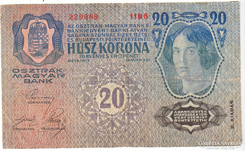 Germany 20 kroner 1919 