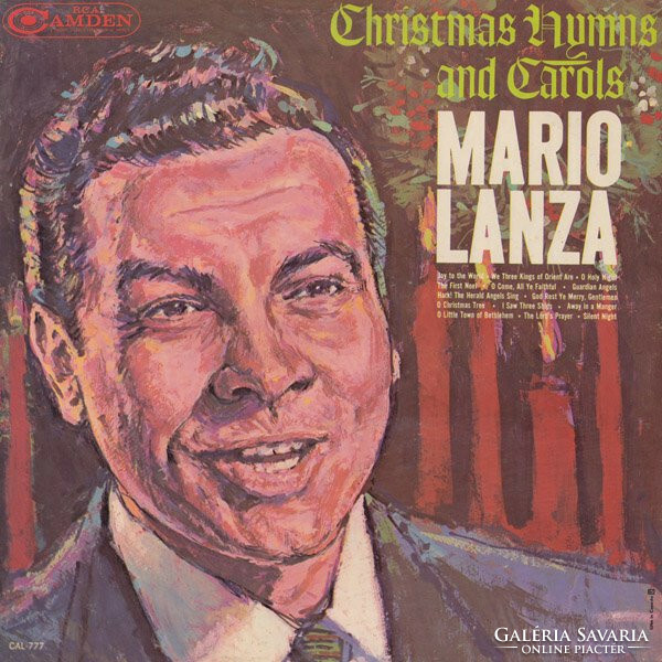 Mario Lanza - Christmas Hymns and Carols (LP, Album)