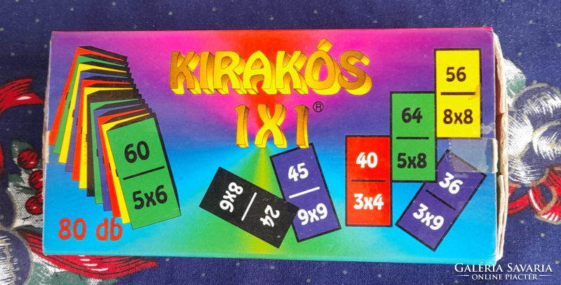 Retro - Kirakós 1x1 - játék