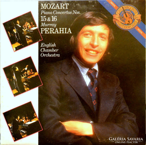 Mozart - Murray Perahia, English Chamber Orchestra - Piano Concertos Nos. 15 & 16 (LP, Album)