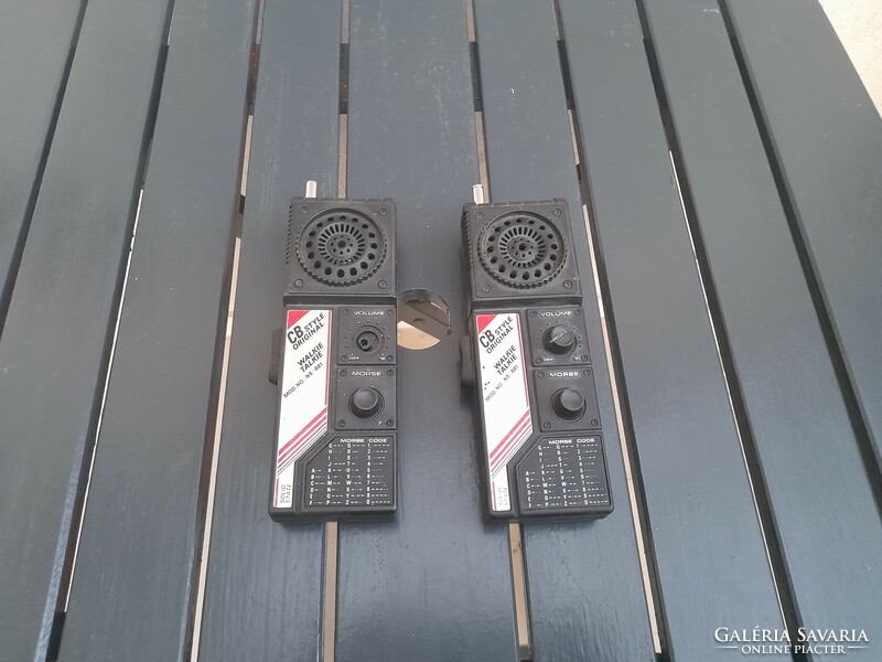 Retro walkie talkie cb