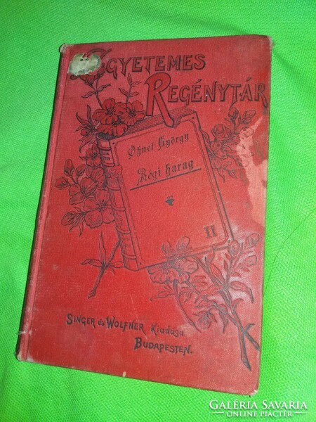 1895. György Ohnet: old anger book according to the pictures by Singer and Wolfner