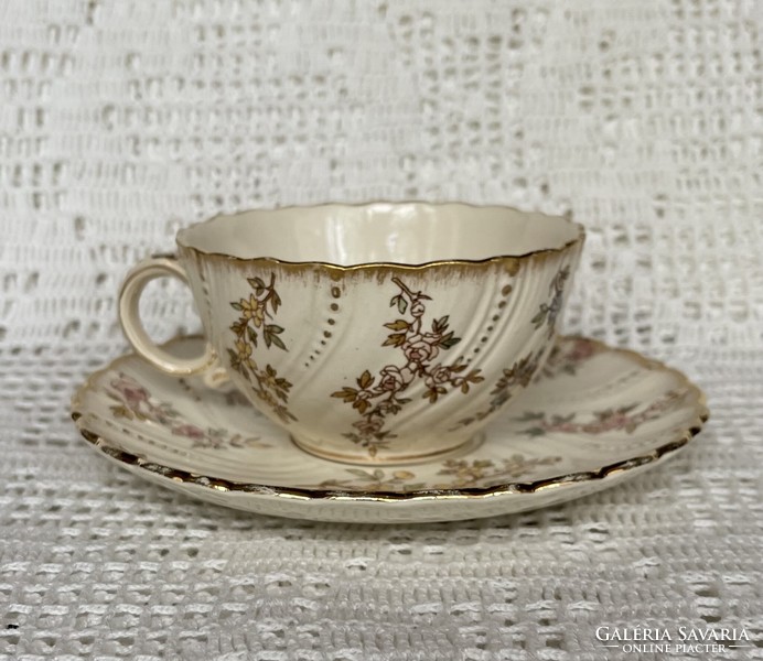 Sarreguemines louise tea cup set