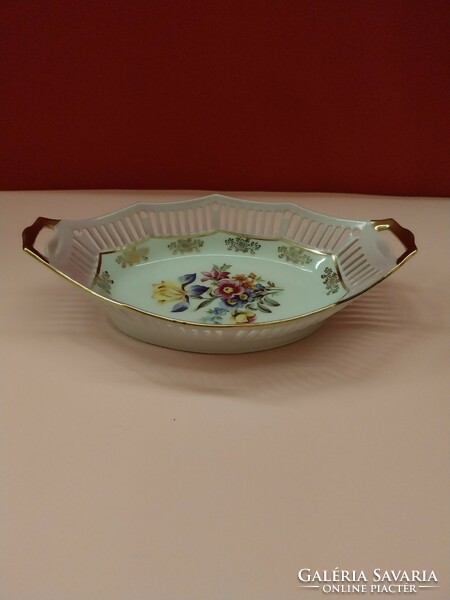 P.M German offering basket, center of the table