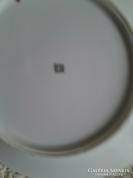 Zsolnay white plate 15 cm
