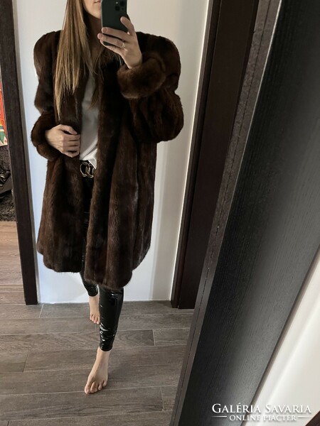 Sale mink coat almost new 42/44
