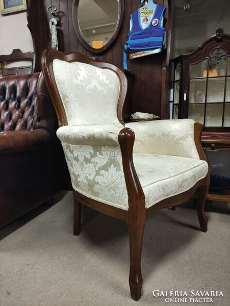 Very comfortable baroque armchair, armchair, two baroque armchairs in new condition