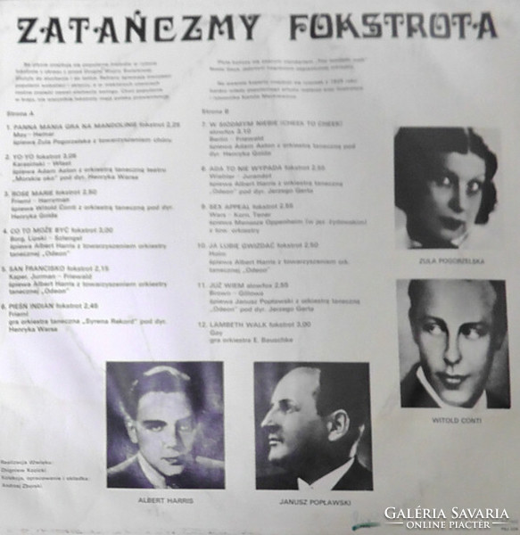 Various - Zatańczmy Fokstrota (LP, Comp)