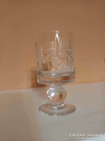 Ajka crystal foot cup