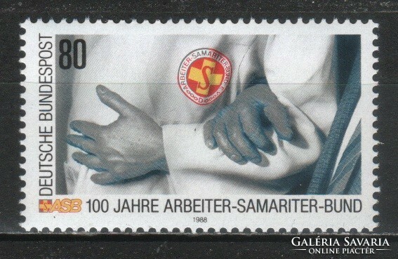 Postatiszta Bundes 1891 Mi 1394      1,40 Euró