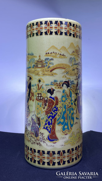 Vintage Kínai Porcelán 20. századi Qianlong Mark jelzésel (Távol-Keleti)