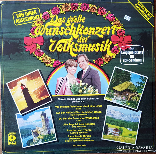 Various - Das Große Wunschkonzert Der Volksmusik (LP, Comp)