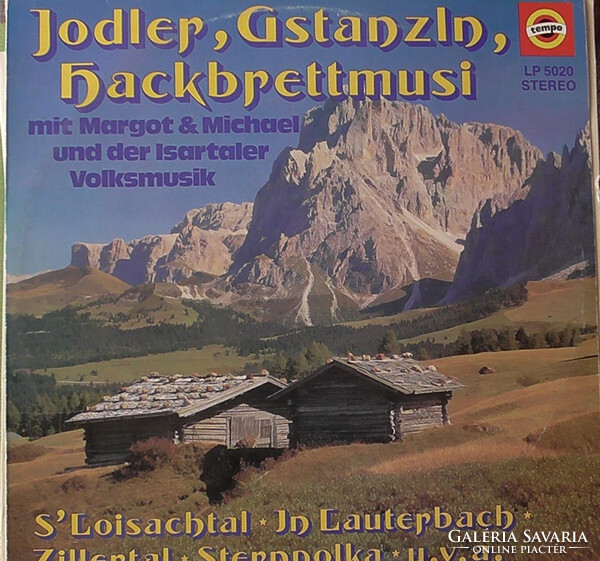 Margot Und Michael, Isartaler Volksmusik - Jodler, Gstanzln,Hackbrettmusi (LP, Album)