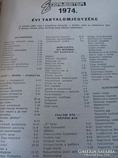 1974 /DECEMBER EZERMESTER/ SZÜLETÈSNAPRA/KARÀCSONYRA.