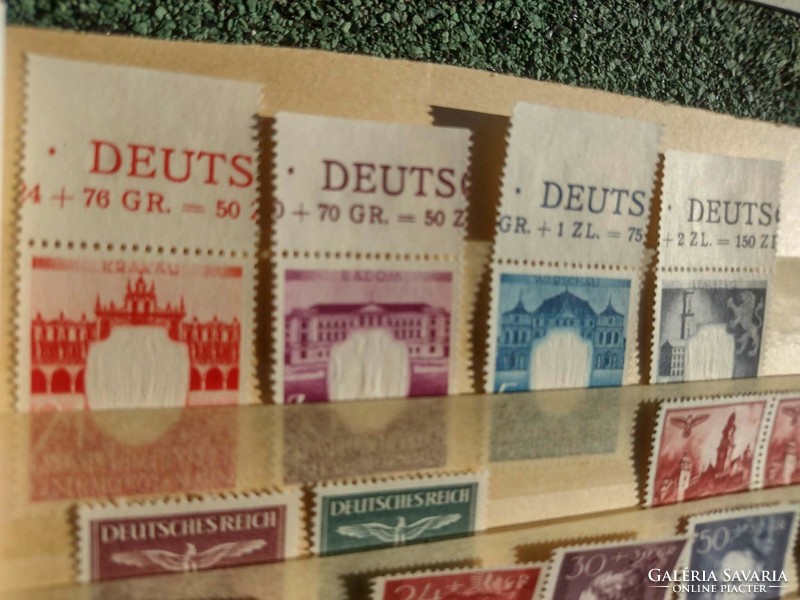 Náci Német birodalom,bélyegei 35 db