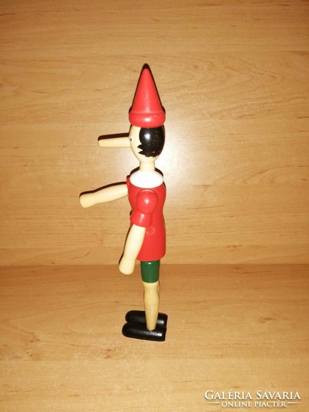 Pinoccio fa játék figura - 25 cm (bb)