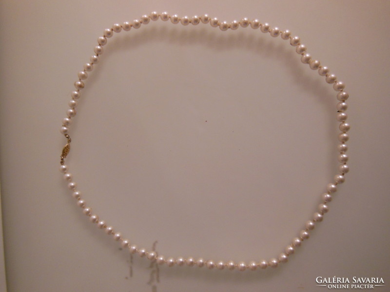 Necklace - pearl - 72 cm - pearl - 8 mm - flawless