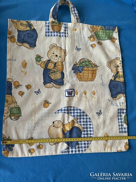 2 Children's apron and macis canvas bag together