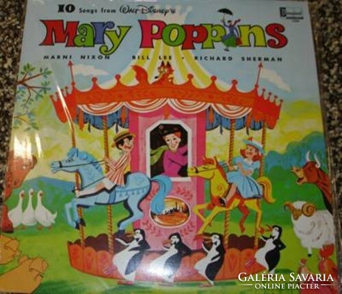 Various - 10 Songs From Mary Poppins (LP, Album)