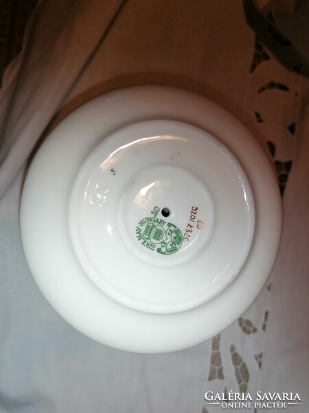Zsolnay butterfly pattern candle holder 1.