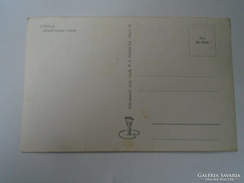 D199655   Régi képeslap  -Gyula  József szanatórium 1950