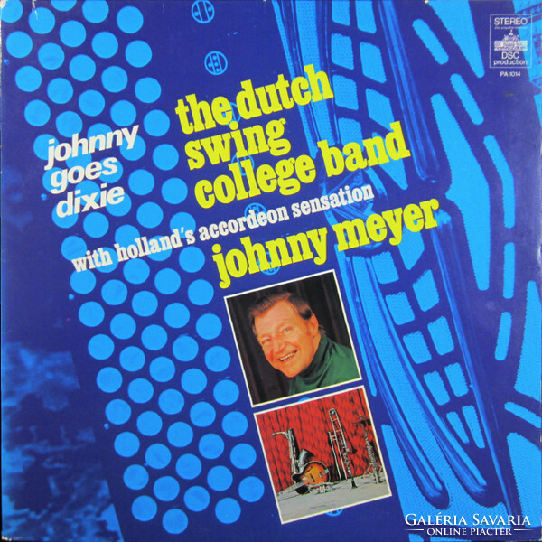 The Dutch Swing College Band & Johnny Meyer - Johnny Goes Dixie (LP, Album)