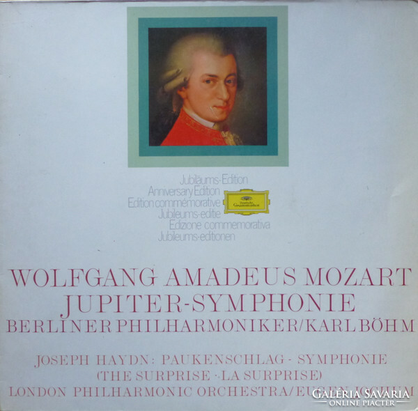 Mozart, Böhm, Haydn, Jochum - symphony no. 41 In c major (jupiter) / symphony no. 94 in g major (lp)