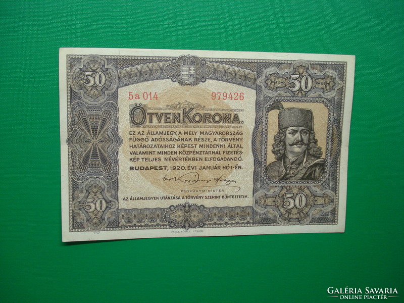 50 korona 1920   KI