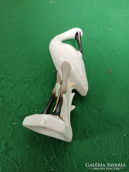 Porcelain egret for sale.