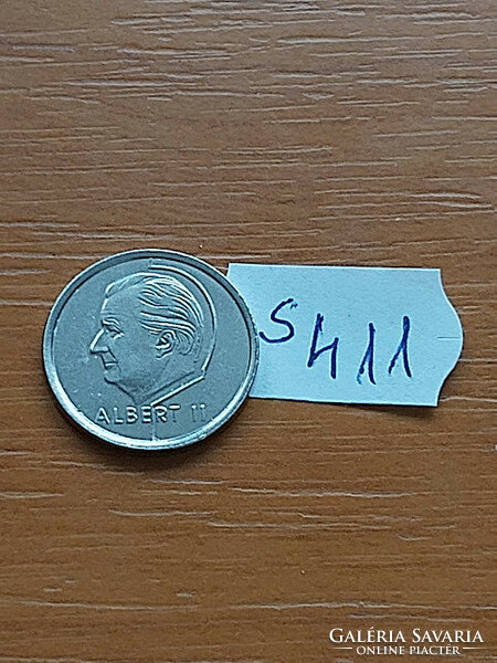 Belgium belgie 1 franc 1998 steel nickel, ii. King Albert s411