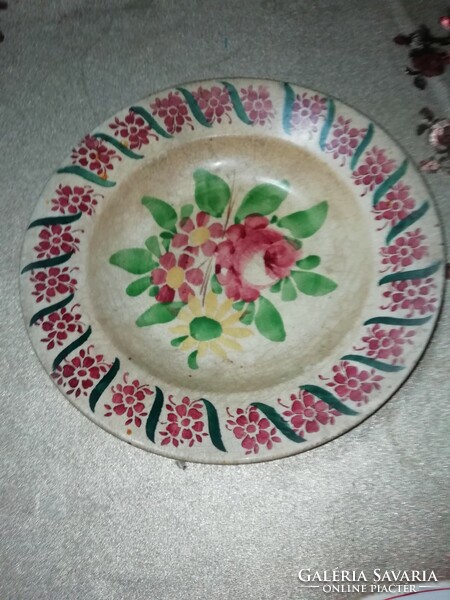 Painted antique plate 55. From the collection