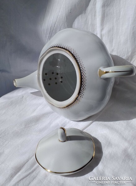 Iris porcelain elegant simple tea set