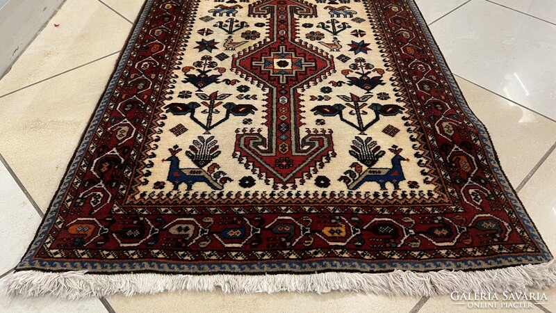 3459 Iranian abadah handmade wool running Persian rug 72x377cm free courier