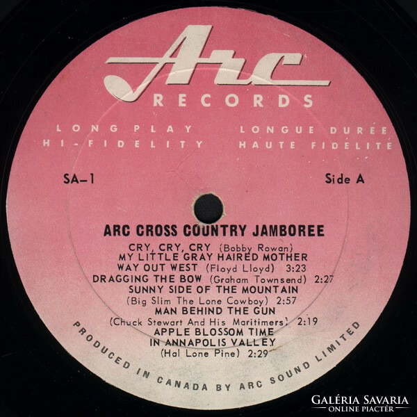 Various - Arc Cross Country Jamboree (LP, Smplr)