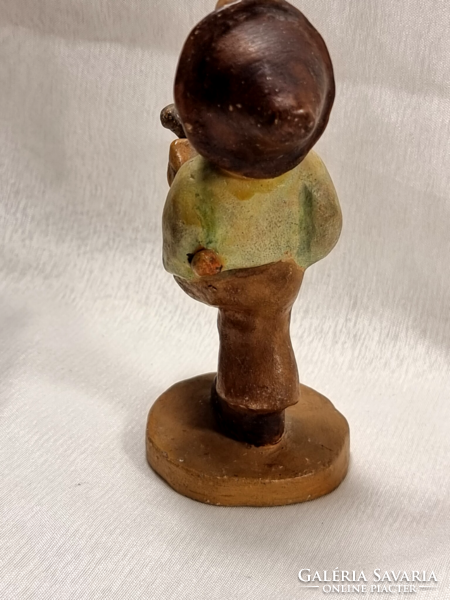 Painted ceramic figure / not a Hummel figure, but a reproduction, second half of xx.Szd.
