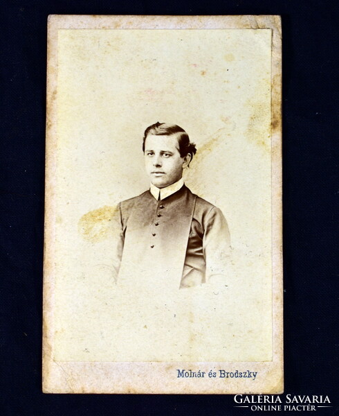 Cca 1870 Molnár és Brodszky ANTIK FÉNYKÉP - FOTÓ