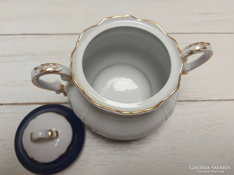 Zsolnay pompadour porcelain sugar bowl