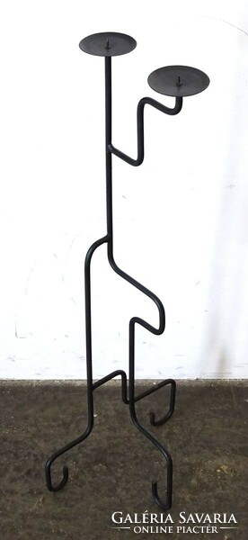 1P522 wrought iron candle stand 93 cm