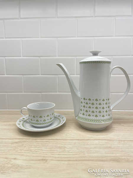 Lowland clover jug and cup
